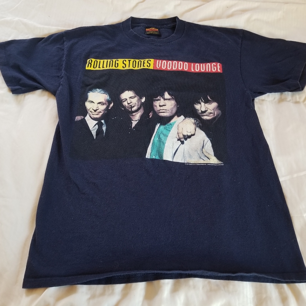 Vintage 1994 rolling stones tour shirt size Large